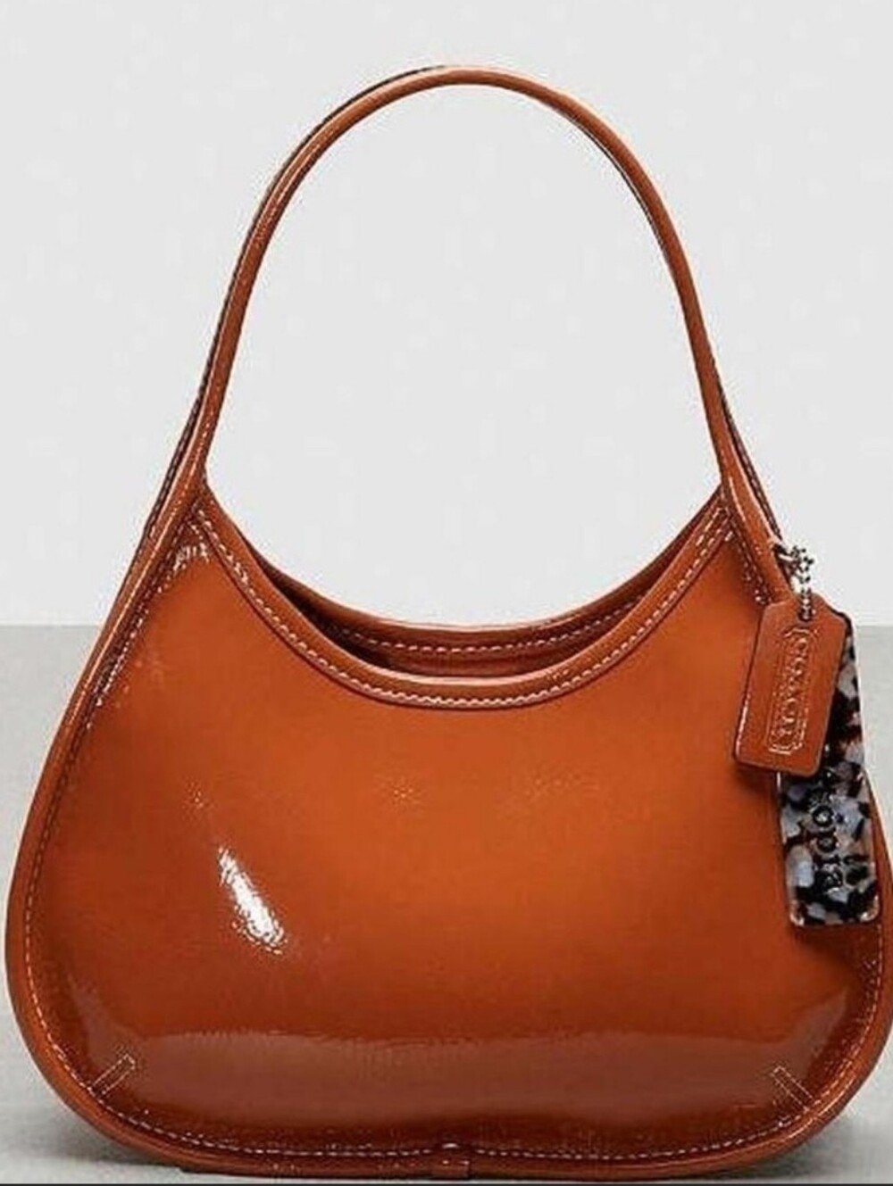🍂🍁 Coachtopia patent Ergo bag in a burnt orange 🍂🍁